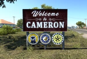 Cameron welcome sign 2.jpg