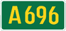 UK A696 sign.png