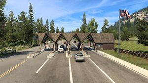 Yellowstone East Entrance Station.jpg