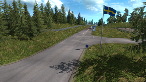 Swedish border
