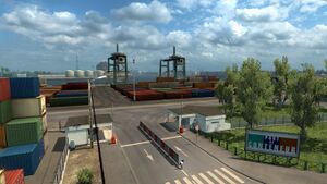 Port de Conteneur in Le Havre