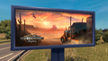 American Truck Simulator Advertisement in Vive la France! DLC.