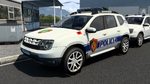 Albanian border police car
