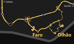 Faro Olhao map.png