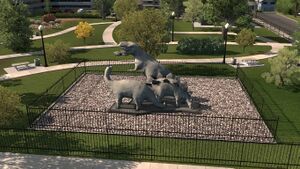 Vernal Field House DInosaur Sculptures.jpg