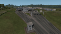 Estonian border crossing with Russia