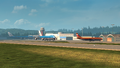 Klagenfurt Airport before update 1.44 rework