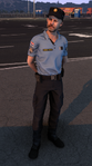 Croatian policeman