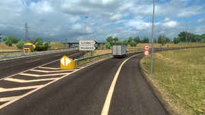 Highway offramp