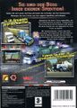 The back cover of the game (Germany)