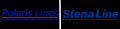 Polaris Lines / Stena Lines logo comparison