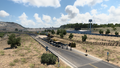 Bitumen roadworks