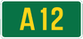UK A12 sign.png