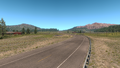 Northwest of Tierra Amarilla before update 1.36 (This area now features an at-grade junction with US 84)