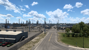 Refinery view