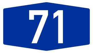 Germany A71 Sign.png
