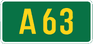 UK A63 sign.png