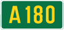 UK A180 sign.png