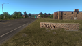 Logan welcome sign