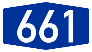 Germany A661 Sign.png