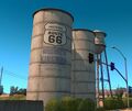 Historic Route 66 Water Towers