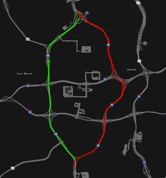 File:Interstate 35E and Interstate 35W map.png