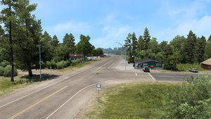 US 96 / SH 184 junction