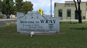 Wray Welcome to Wray sign.jpg