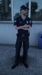 Serbian policeman