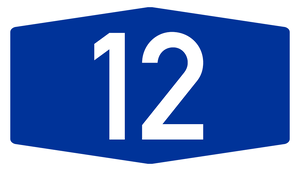 Germany A12 Sign.png