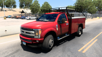 Race Red 2017-2019 Ford F-350 Super Duty XLT Regular Cab DRW 8' Utility Truck.png