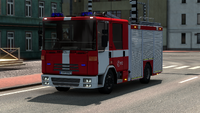 Latvia fire truck