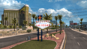 Nevada Las Vegas Welcome to fabulous Las Vegas Nevada sign ATS.png